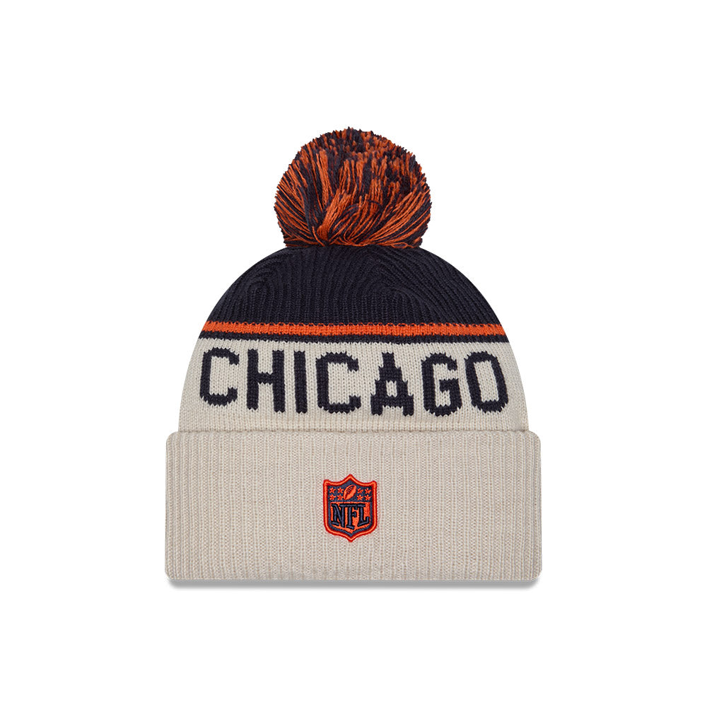 Chicago Bears 2024 Sideline New Era Historic Sport Knit Hat