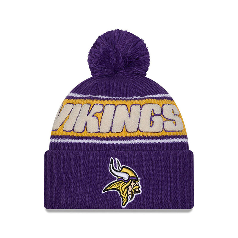 Minnesota Vikings On-Field 2024 New Era Winter Knit