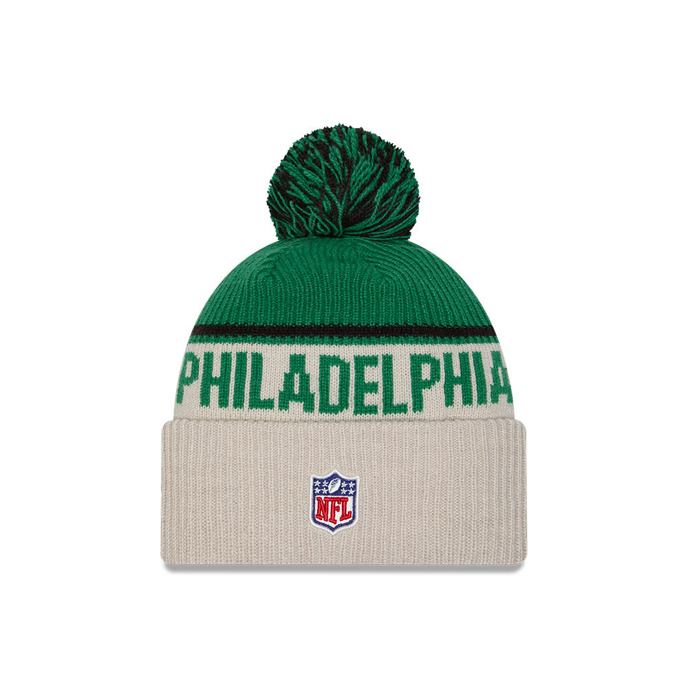 Rare 100% New Era 2015 Philadelphia order Eagles Salute To Service Sport Knit Hat NFL