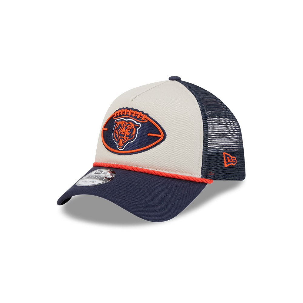 Chicago Bears 2024 Historic Sideline New Era 9FORTY A-Frame Adjustable Hat