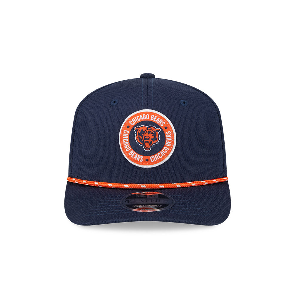 Chicago Bears 2024 Sideline New Era 9SEVENTY Rope Hat