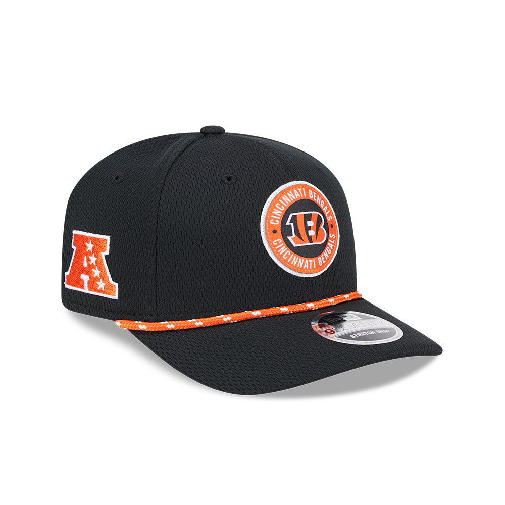 Cincinatti Bengals 2024 Sideline New Era 9SEVENTY Rope Hat