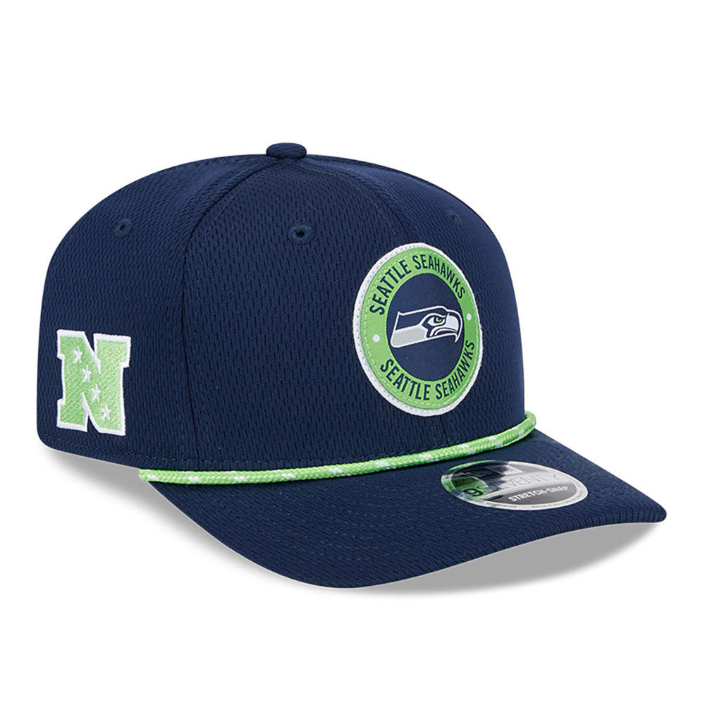 Seattle Seahawks 2024 Sideline New Era 9SEVENTY Rope Hat