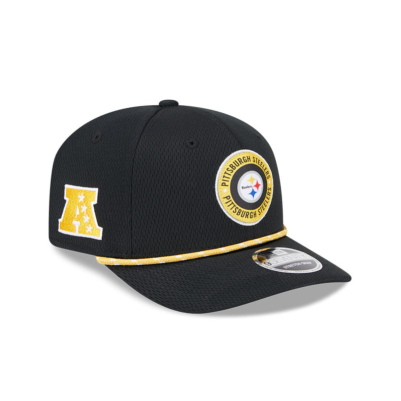 Pittsburgh Steelers 2024 Sideline New Era 9SEVENTY Rope Hat