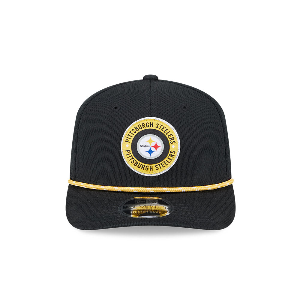 Pittsburgh Steelers 2024 Sideline New Era 9SEVENTY Rope Hat