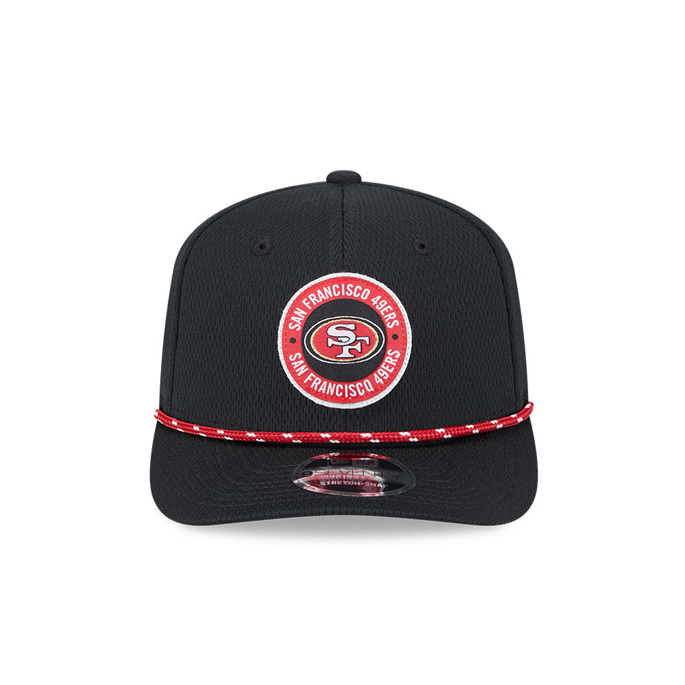 San Francisco 49ers 2024 Sideline New Era 9SEVENTY Rope Hat