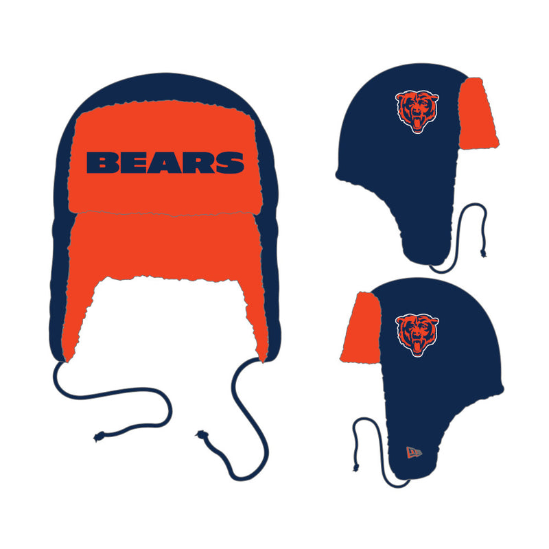 Chicago Bears Trapper EG Knit Hat