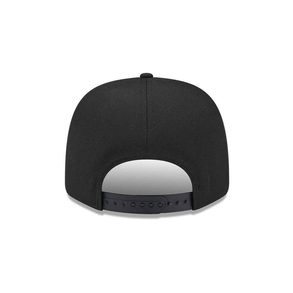 Chicago Blackhawks New Era 9SEVENTY Black Multi-Rope Stretch-Snap Adjustable Hat