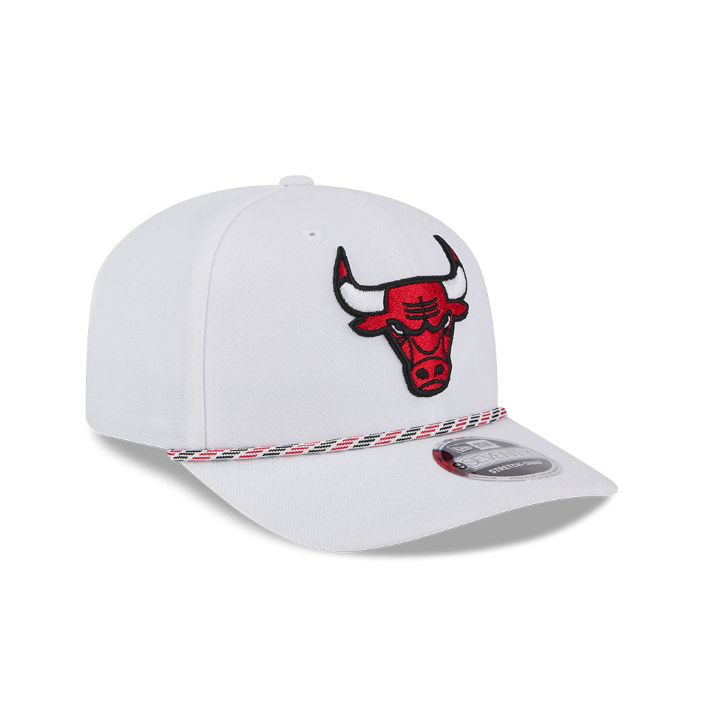 Chicago Bulls New Era 9SEVENTY White Multi Rope Stretch-Snap Adjustable Hat
