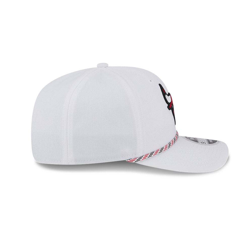 Chicago Bulls New Era 9SEVENTY White Multi Rope Stretch-Snap Adjustable Hat