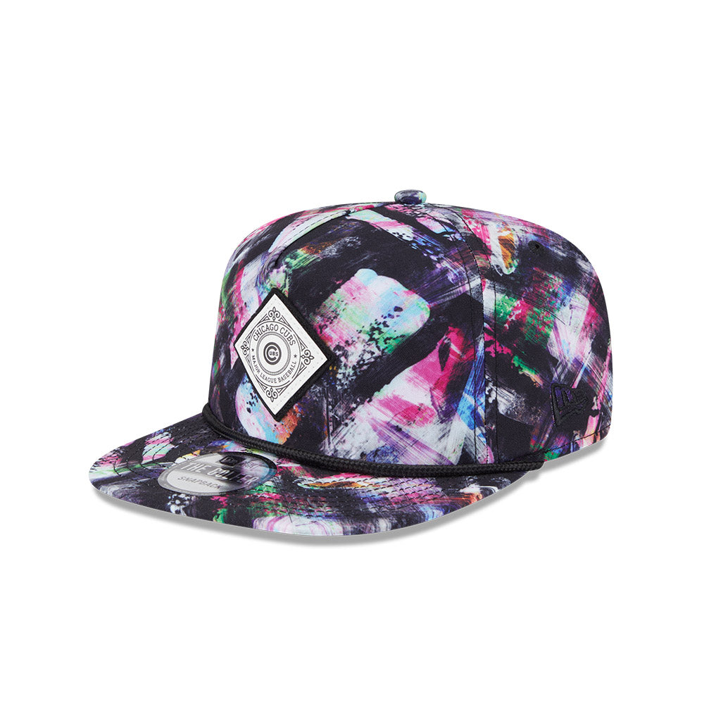Chicago Cubs Golfer Printed Snapback Hat