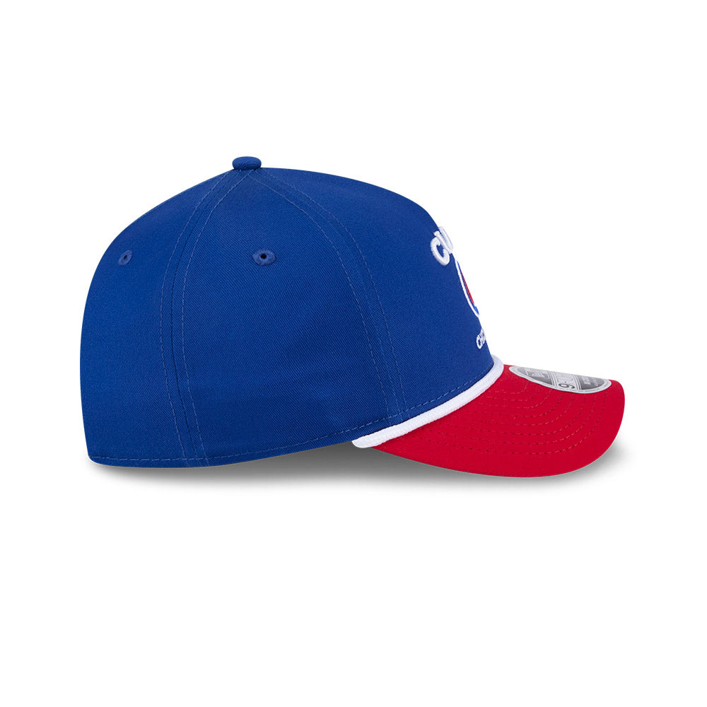 Chicago Cubs New Era 9FORTY M-Crown A-Frame 2-TONE Adjustable Rope Hat ...