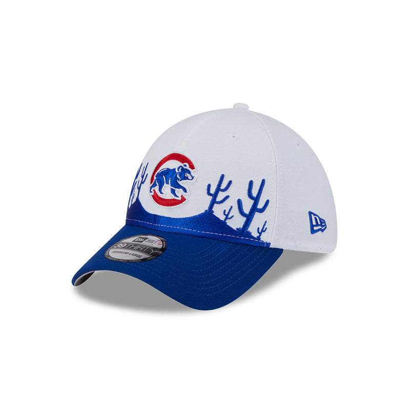 Chicago Cubs Spring Training Cactus Logo New Era 39THIRTY Flex Fit Hat