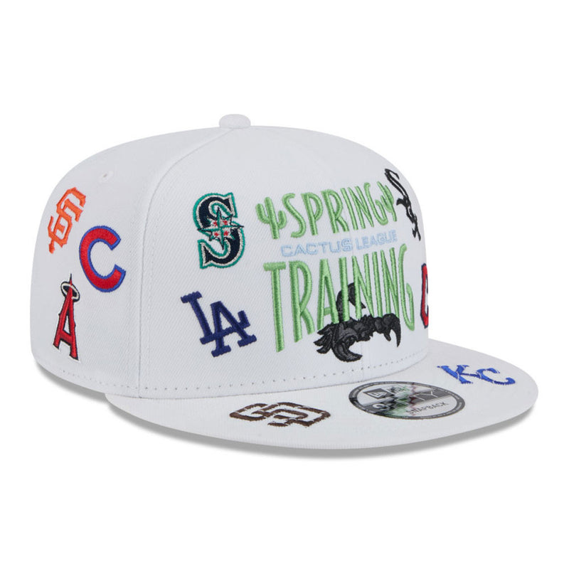 Spring Training Chicago Cubs Cactus League 2025 Scatter New Era 9FIFTY Snapback Hat