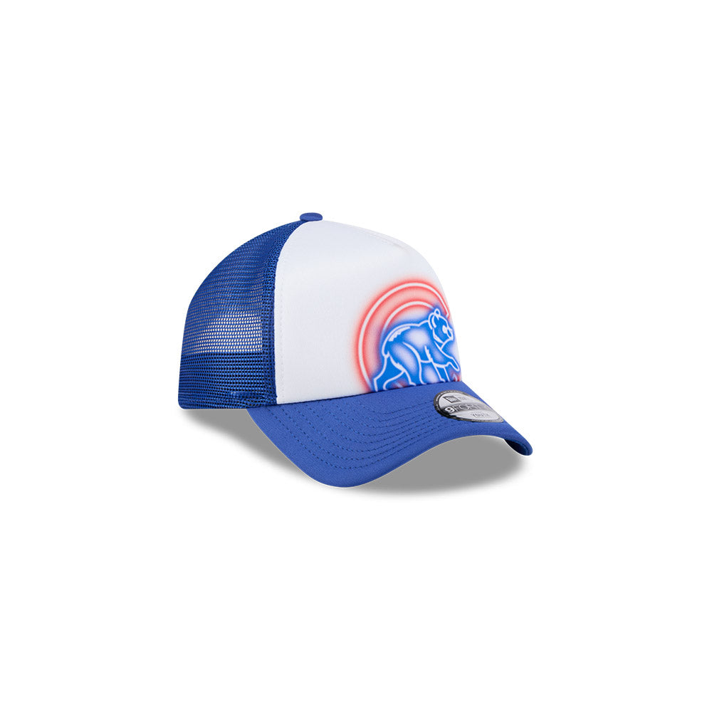 Chicago Cubs New Era Youth Painted 9FORTY A-Frame Adjustable Hat