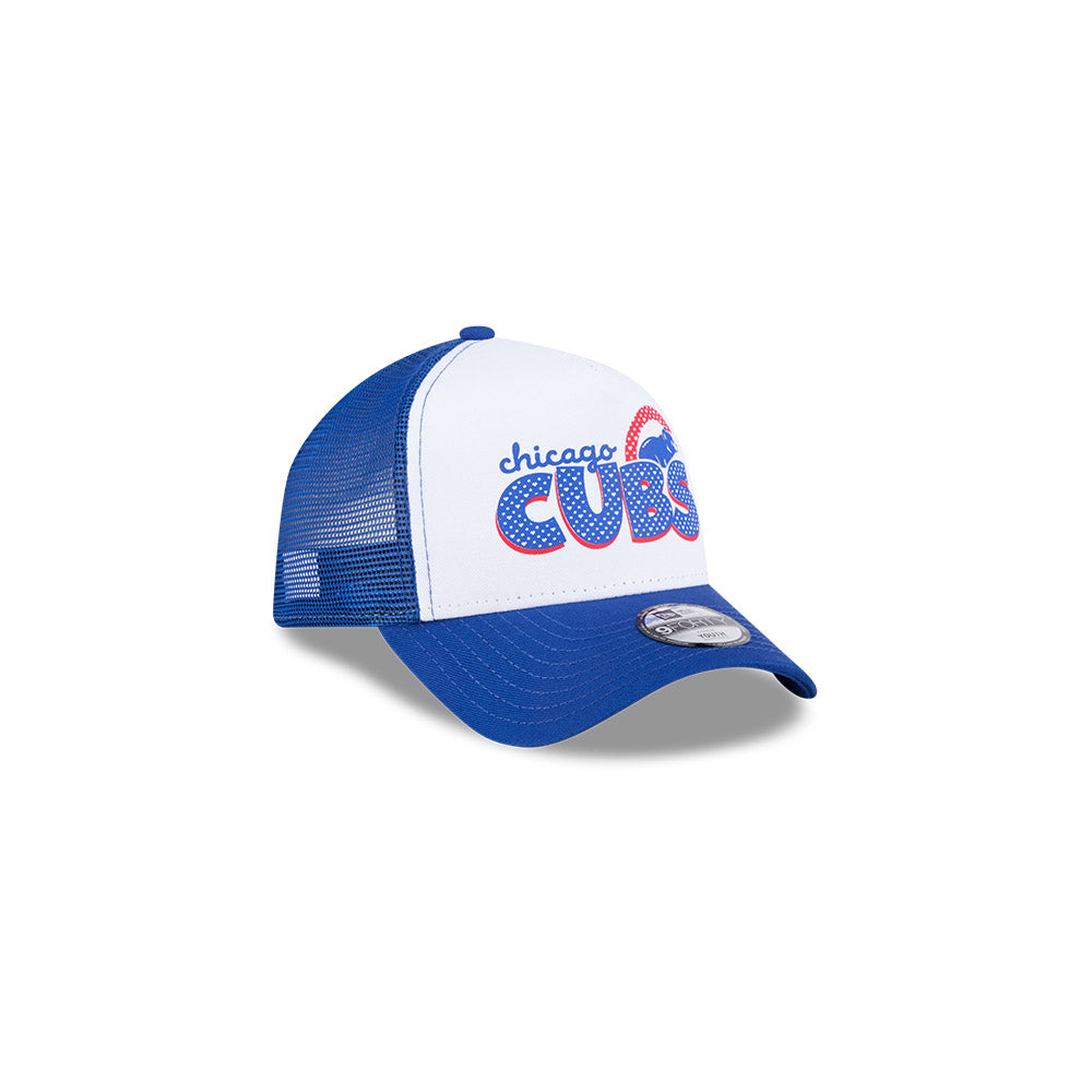 Chicago Cubs New Era 9FORTY A-Frame Hearts Youth Adjustable Hat