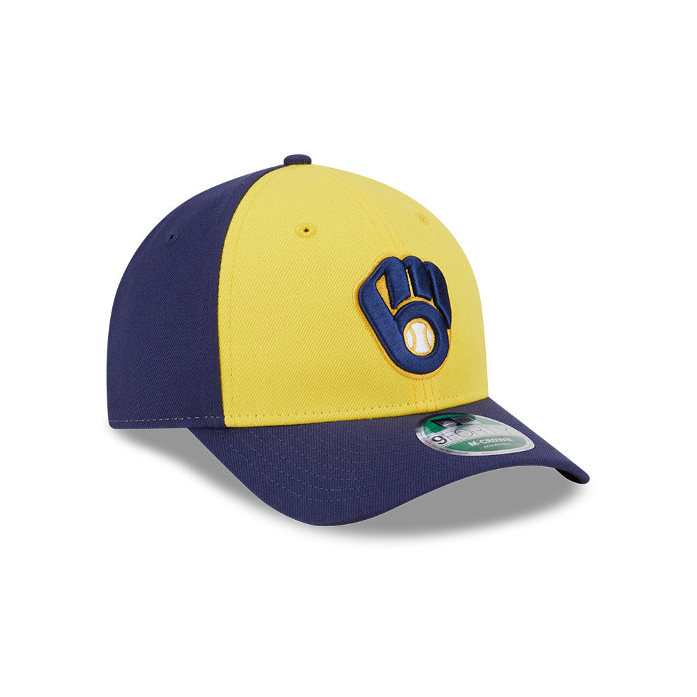 Milwaukee Brewers New Era 9FORTY Alternate M-Crown Player Replica Adjustable Hat