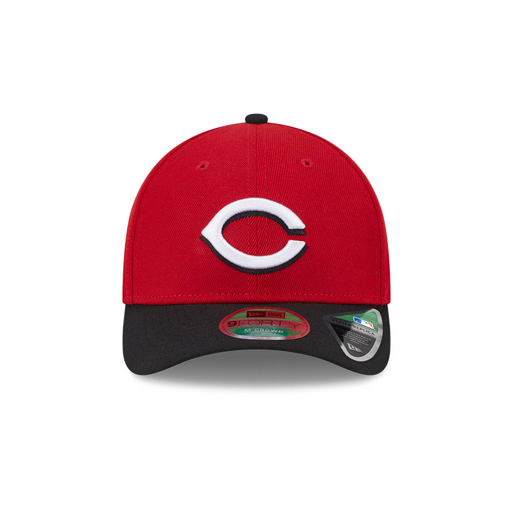 Cincinnati Reds New Era 9FORTY Road M-Crown Player Replica Adjustable Hat