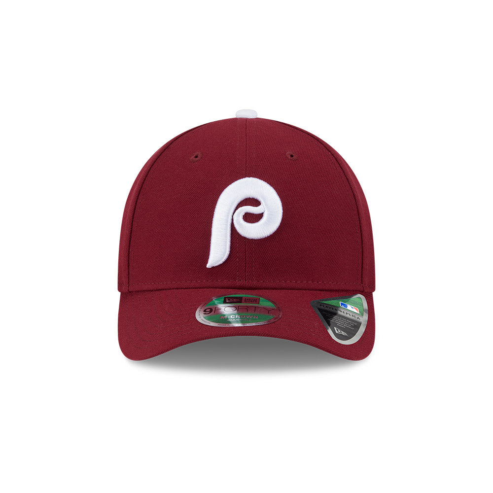 Philadelphia Phillies New Era Maroon 9FORTY Alternate 2 M-Crown Player Replica Adjustable Hat