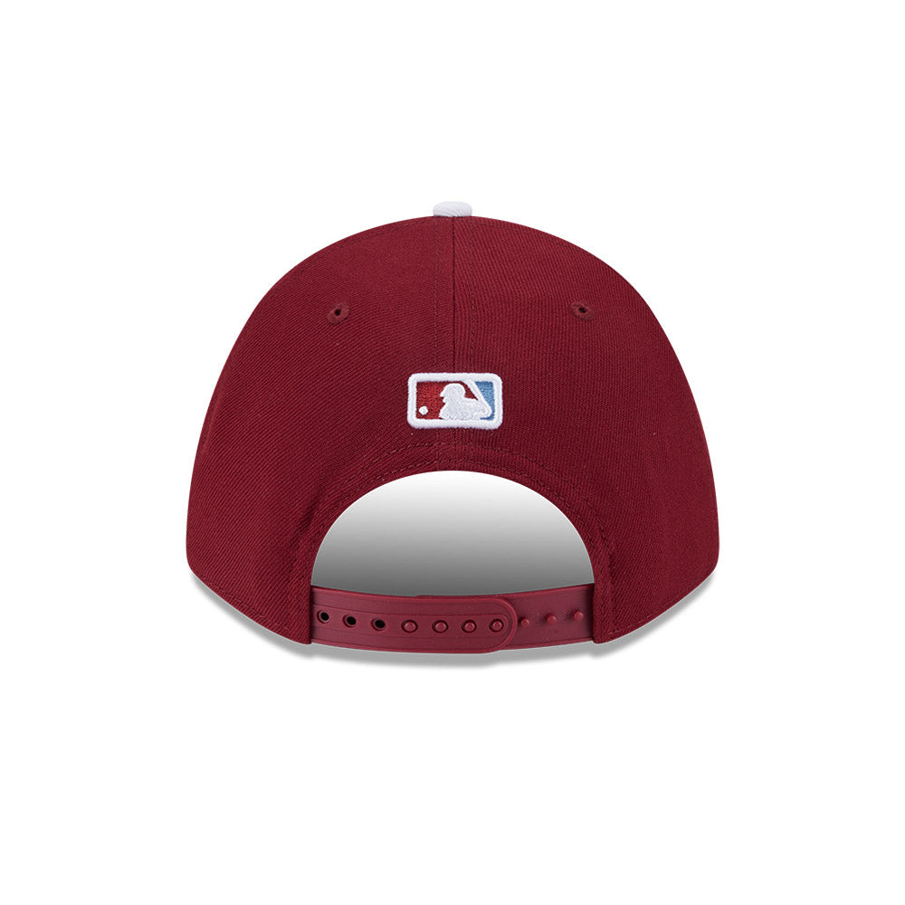 Philadelphia Phillies New Era Maroon 9FORTY Alternate 2 M-Crown Player Replica Adjustable Hat