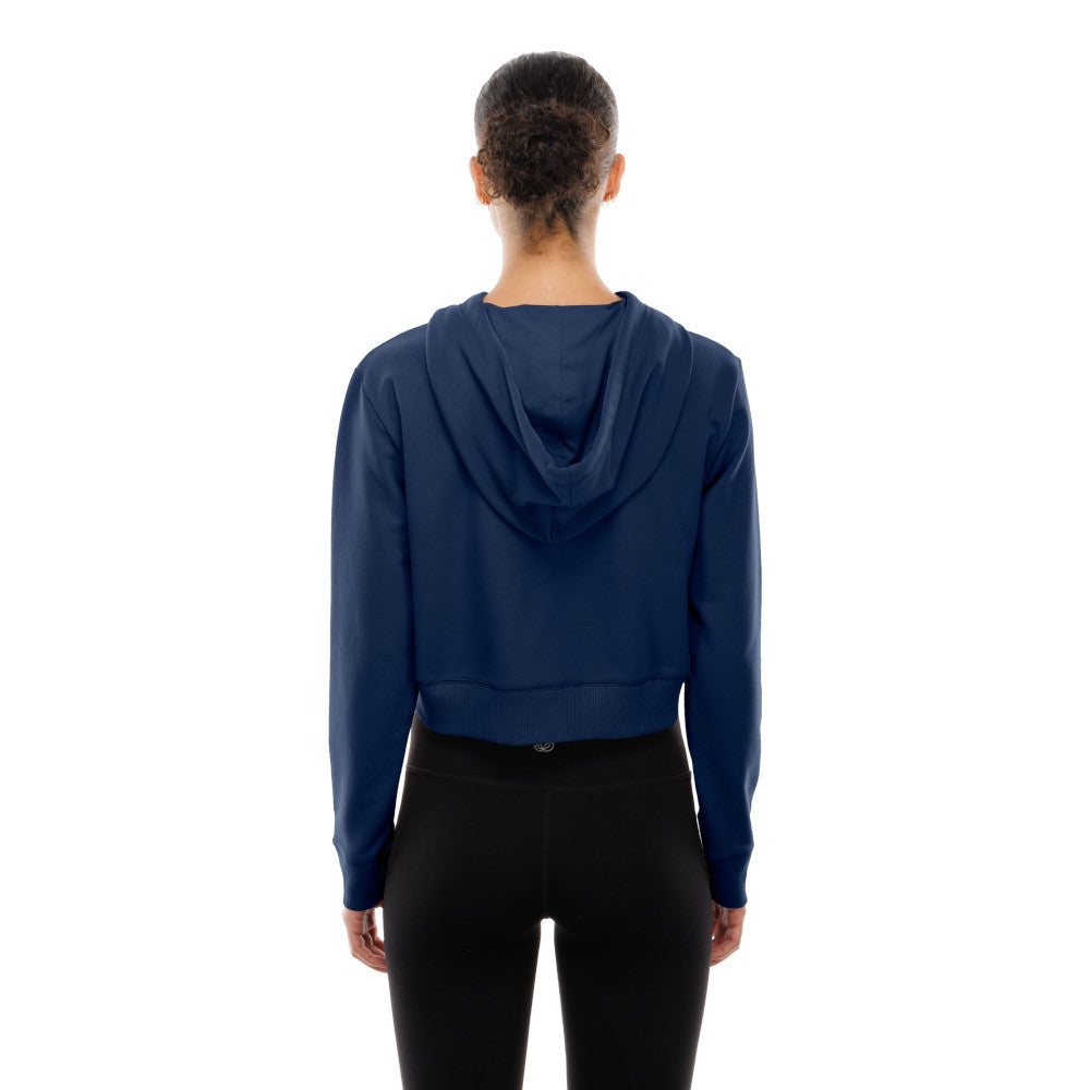 Chicago Cubs New Era Women's Navy 1948 G1 Full Zip Sweatshirt