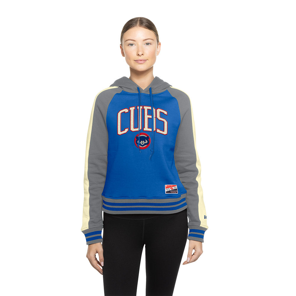 Chicago Cubs New Era Women's 1934 Royal Pullover Hoodie