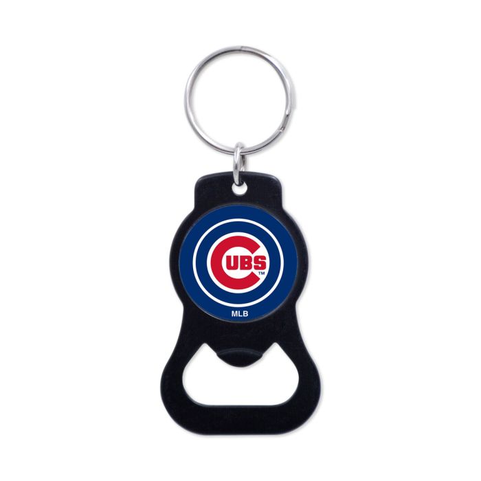 Chicago Cubs Black Bottle Opener Key Ring – Clark Street Sports