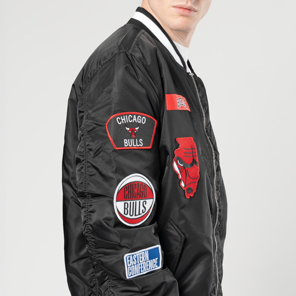 Chicago Bulls New Era 2025 Alpha Jacket