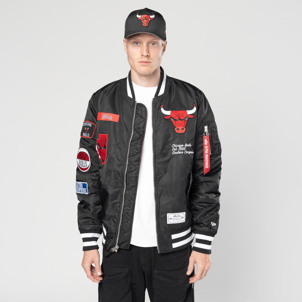 Chicago Bulls New Era 2025 Alpha Jacket
