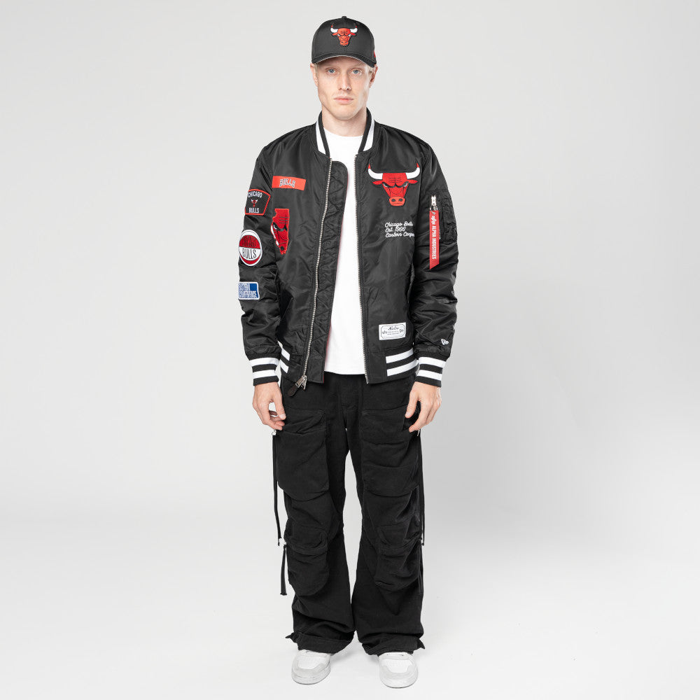 Chicago Bulls New Era 2025 Alpha Jacket