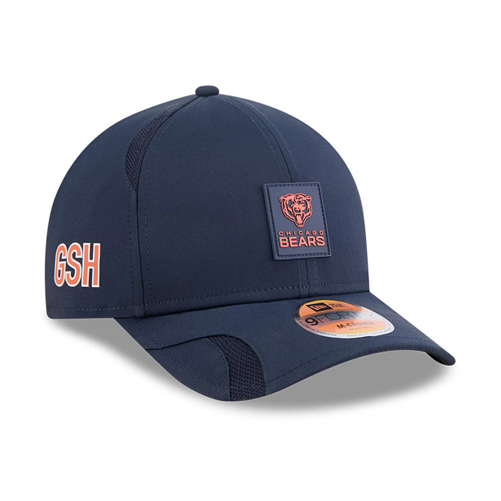 Chicago Bears New Era 2025 Sideline 9FORTY M-Crown Adjustable Hat