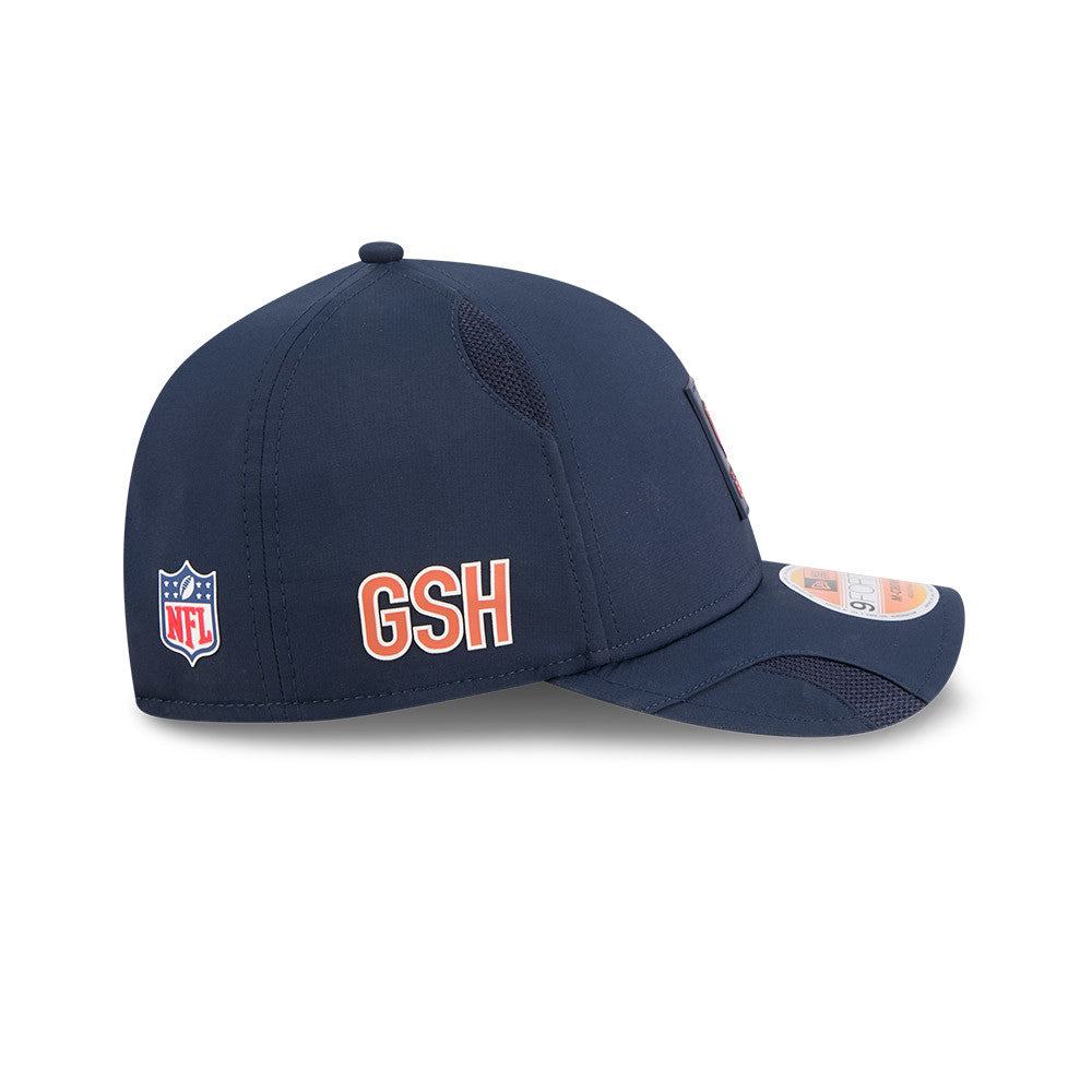 Chicago Bears New Era 2025 Sideline 9FORTY M-Crown Adjustable Hat