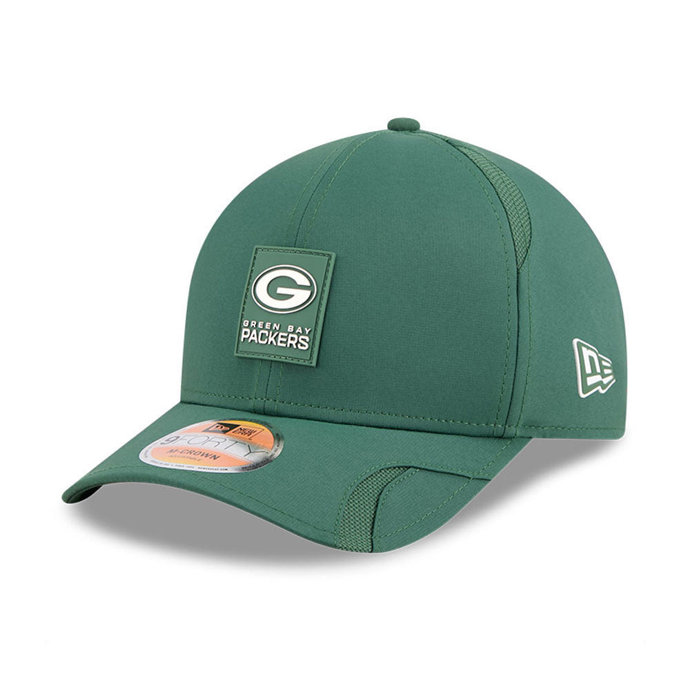 Green Bay Packers New Era 2025 Sideline 9FORTY M-Crown Adjustable Hat