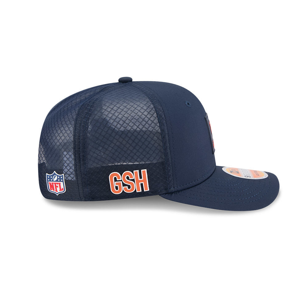 Chicago Bears New Era 2025 Sideline 9SEVENTY Adjustable Hat