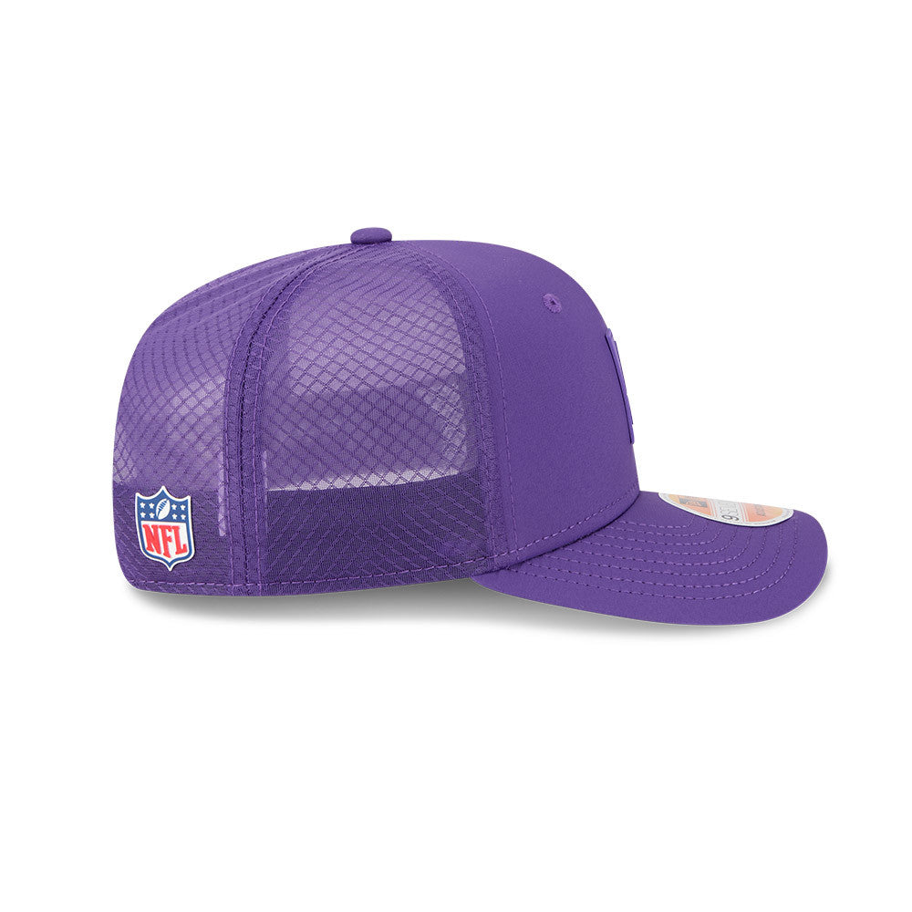 Minnesota Vikings New Era 2025 Sideline 9SEVENTY Adjustable Hat