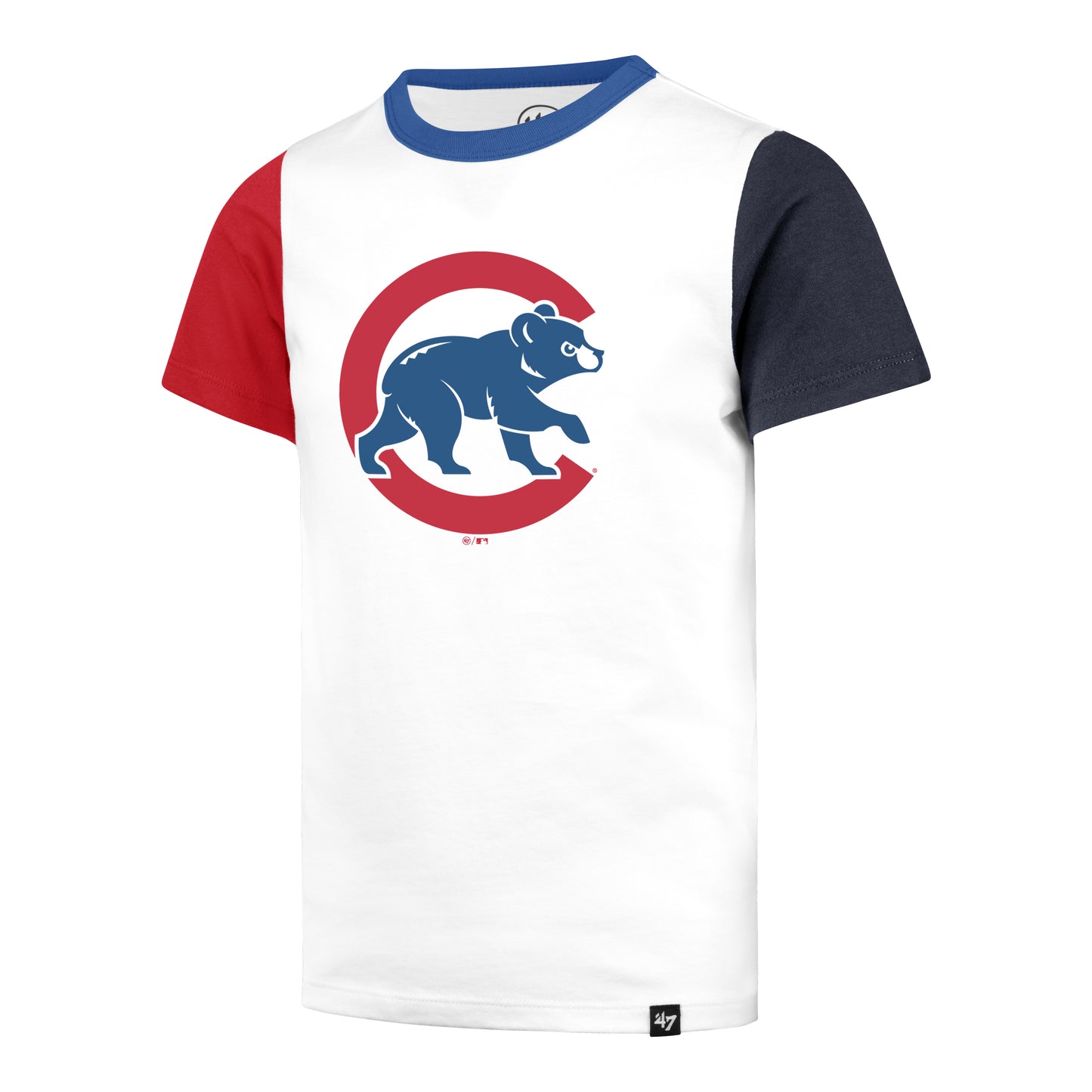 Chicago Cubs '47 Two Color Sleeve Super Youth Tee