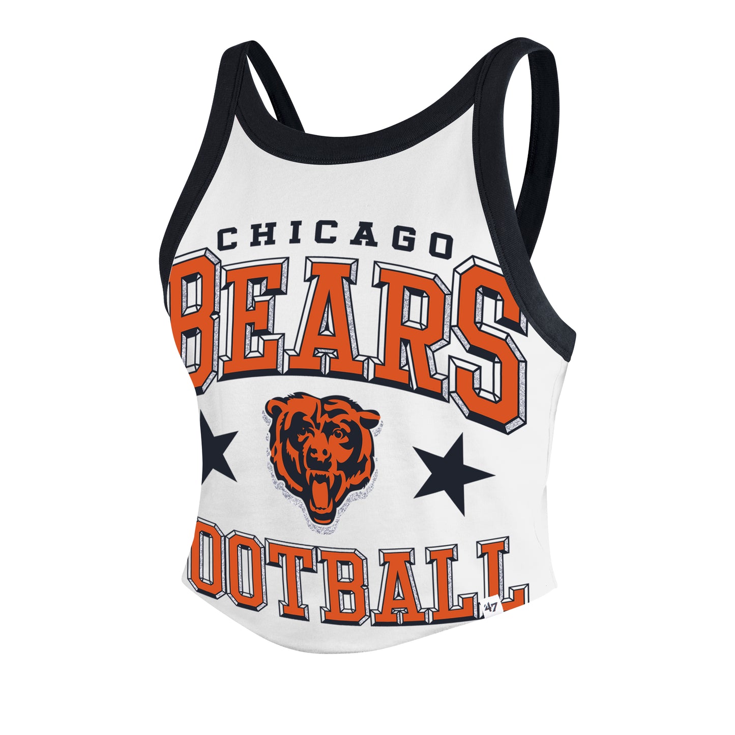 Chicago Bears '47 Women's Energize Sporty Tank, Small