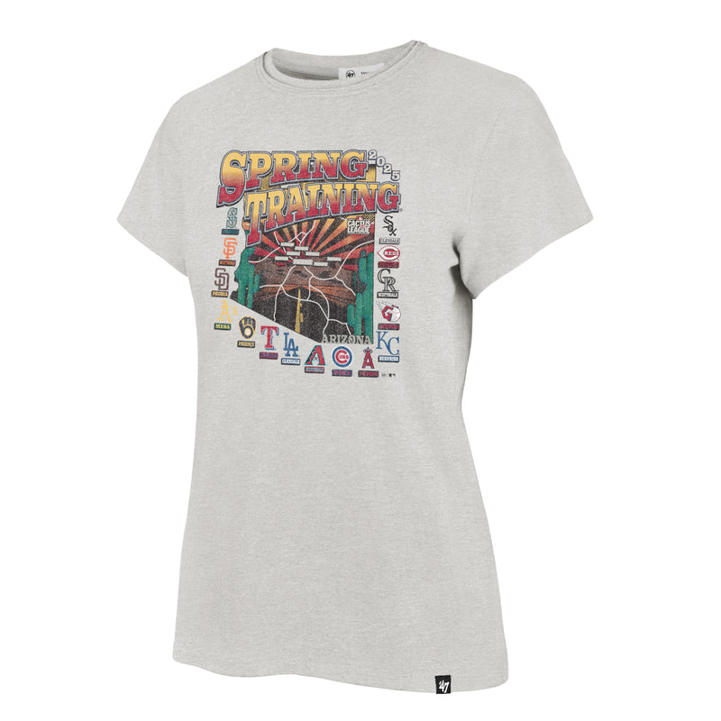 Spring Training 2025 Cactus League '47 Women's Grey Frankie Tee