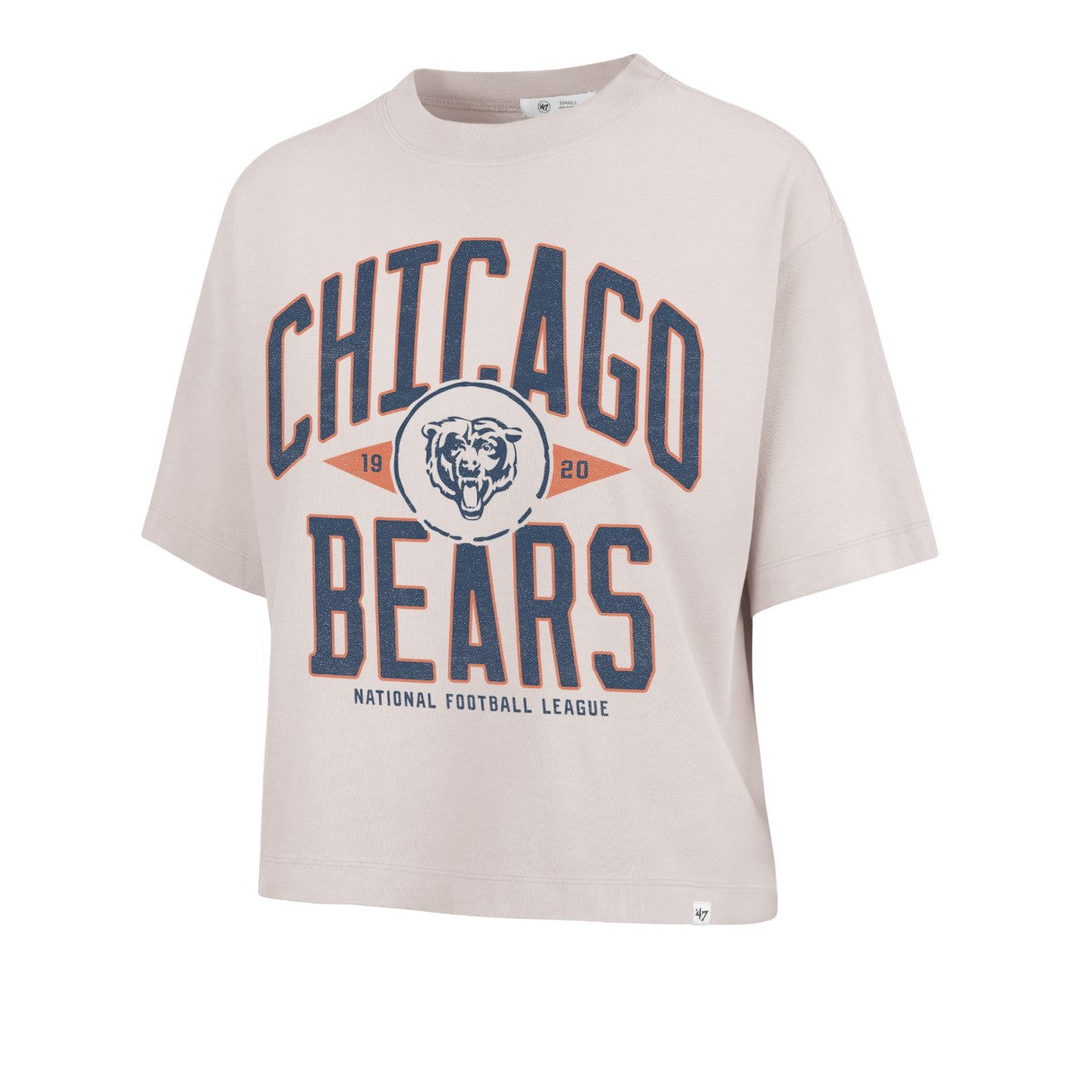 Chicago Bears '47 Women's Windthrow Ravine Crop Tee