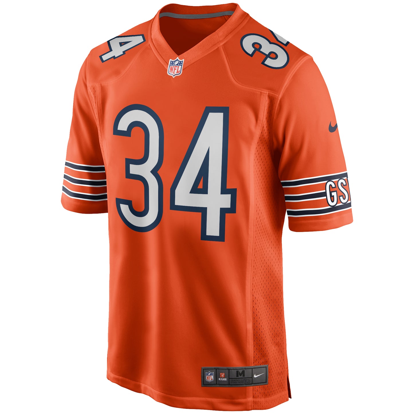 Walter Payton Chicago Bears Nike Orange Jersey