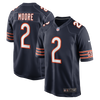D.J. Moore Chicago Bears Nike Navy Replica Game Jersey - Youth