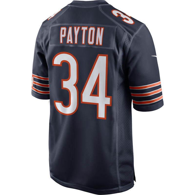 Walter Payton Chicago Bears Nike Navy Replica Game Jersey