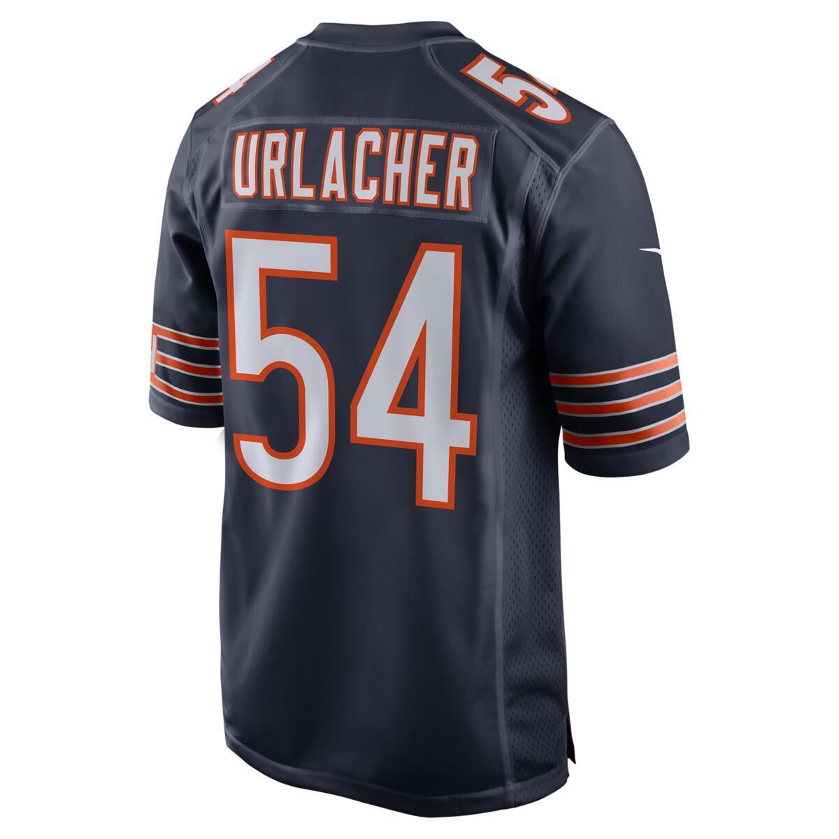 Brian Urlacher Chicago Bears Nike Men's Game Replica Navy Jersey