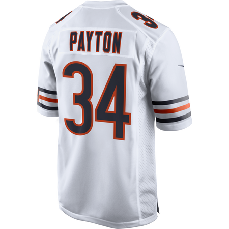 Walter Payton Chicago Bears Nike Men's White Road Game Jersey - Clark  Street Sports