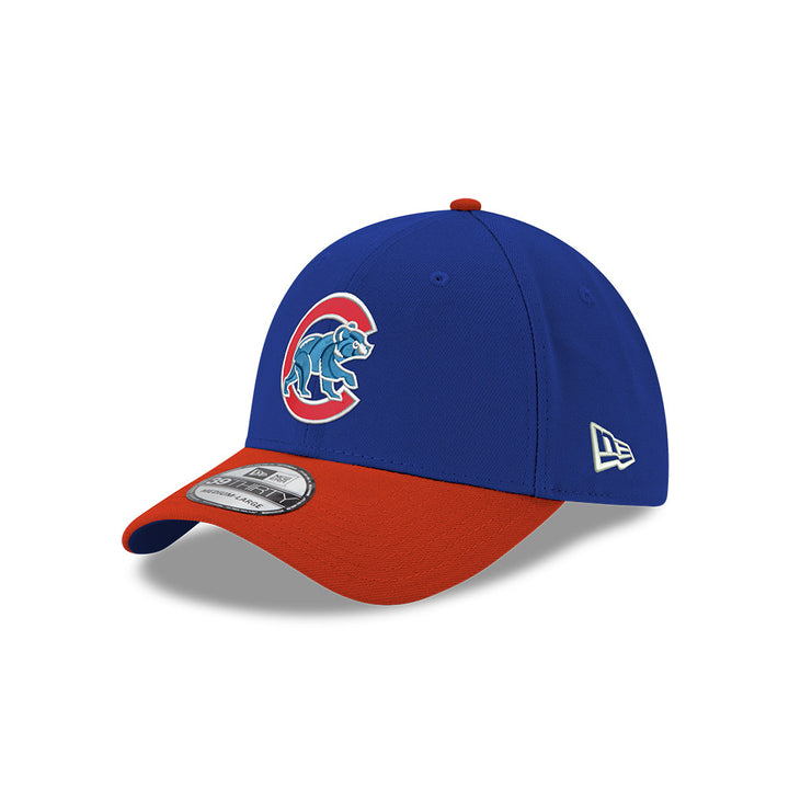 Chicago Cubs New Era 39THIRTY 2016 World Series Side Patch Royal/Red Flex Fit Hat