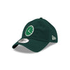 Chicago Cubs New Era 9TWENTY Green Wrigley Field Clock Hat