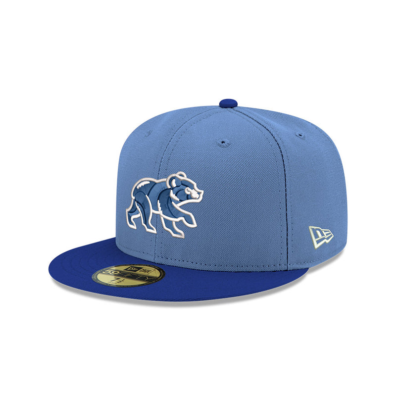 Chicago Cubs Columbia 24 Walking Bear New Era 59FIFTY Fitted Hat