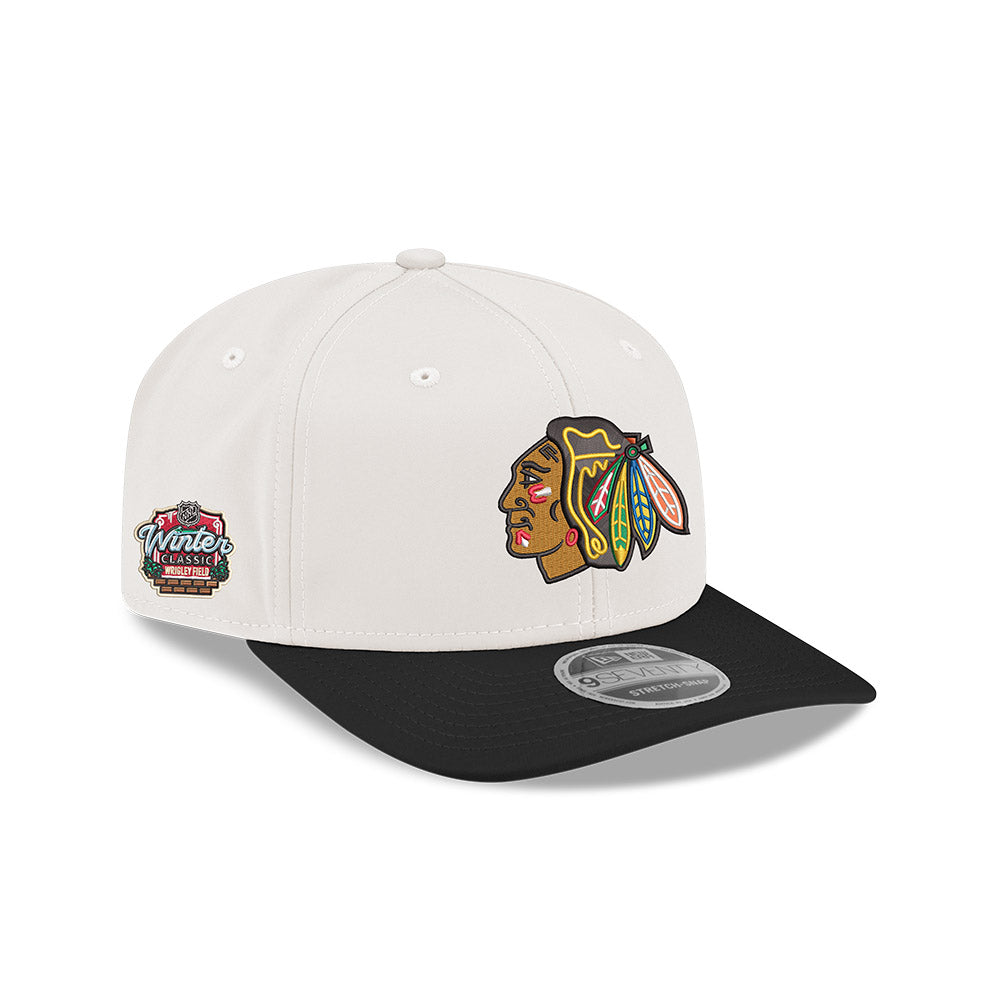 Chicago Blackhawks Winter Classic Wrigley Field New Era 9SEVENTY Stretch-Snap Adjustable Hat