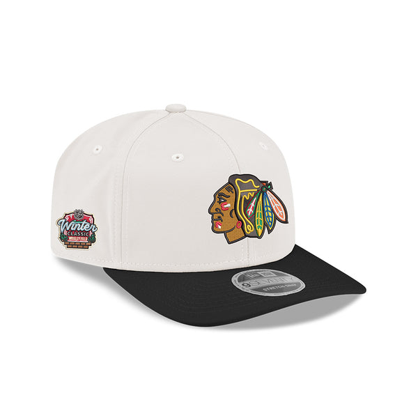 Chicago Blackhawks Winter Classic Wrigley Field New Era 9SEVENTY Stretch Snap Adjustable Hat