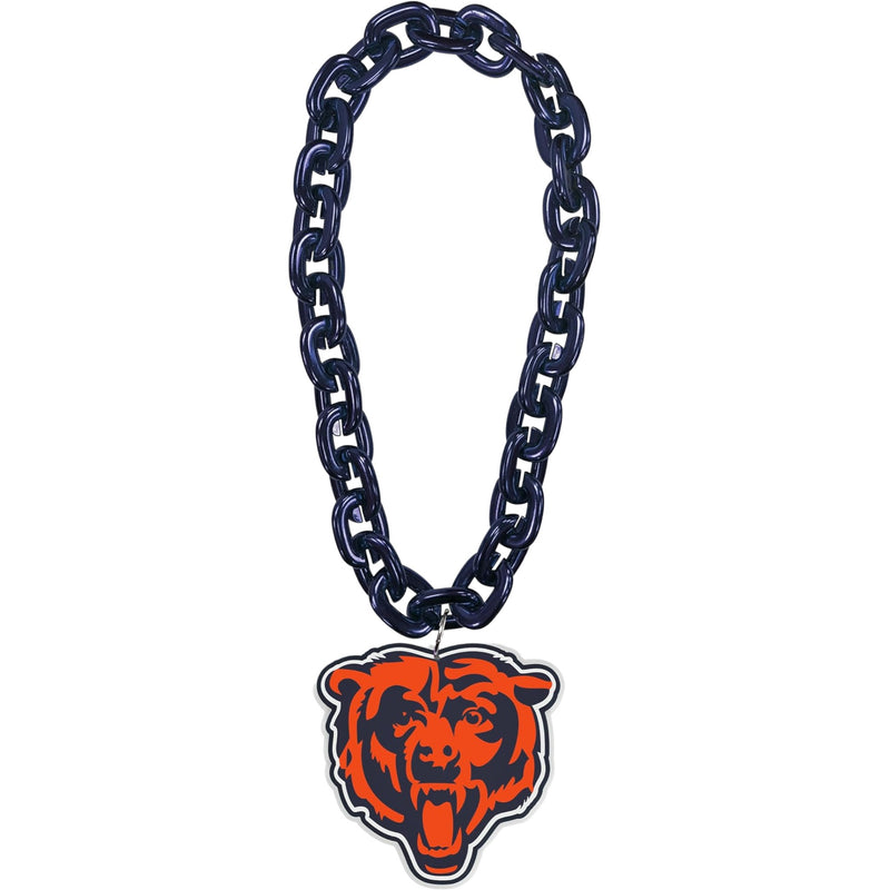 Chicago Bears Bearhead Fan Chain - Navy